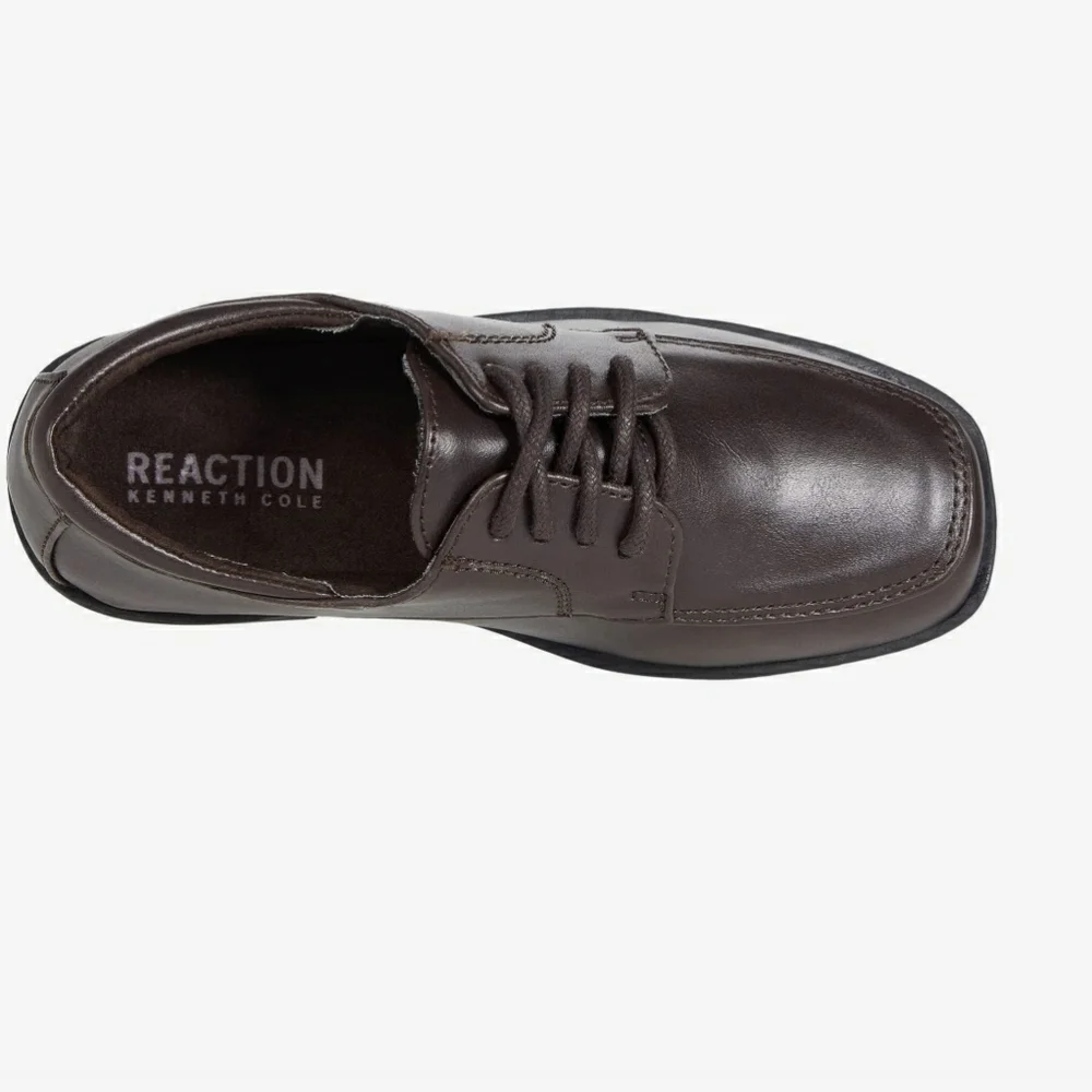 Kenneth Cole Reaction Kidskid Flyer Lace Shoe'scolor Brown,Size 1  Littl…